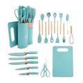 Kit de Utensílios de Silicone 19 Peças Premium